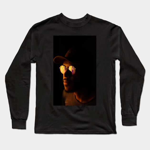 rock Long Sleeve T-Shirt by Light Up Glow 